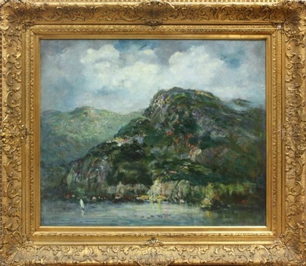 Adirondack Summer Oil Painting by Joseph Henry Boston