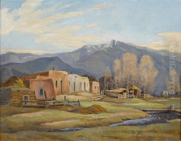 The Ranch Oil Painting by Cornelis Botke