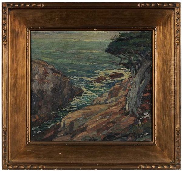 Coastal Scene, Lobos, California Oil Painting by Cornelis Botke