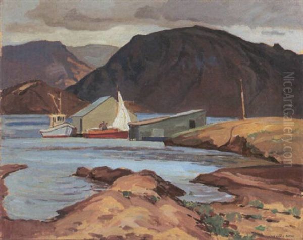 Lake Mead, Nevada Oil Painting by Cornelis Botke