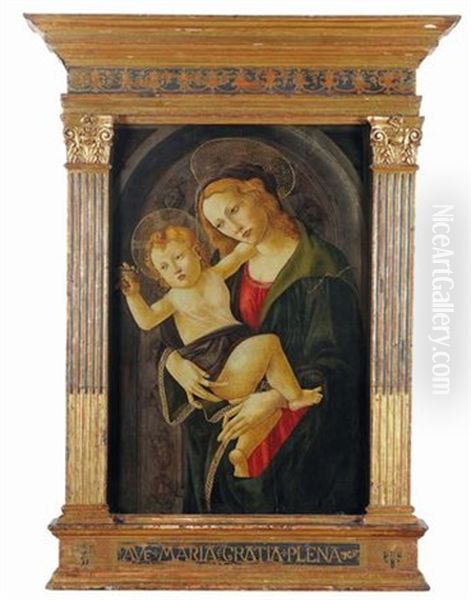 Madonna Con Bambino Oil Painting by Sandro Botticelli