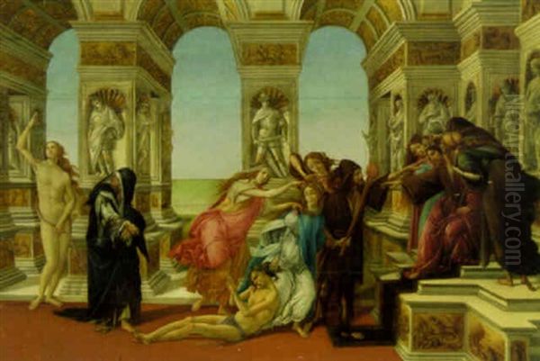 The Calumny Of Apelles by Sandro Botticelli