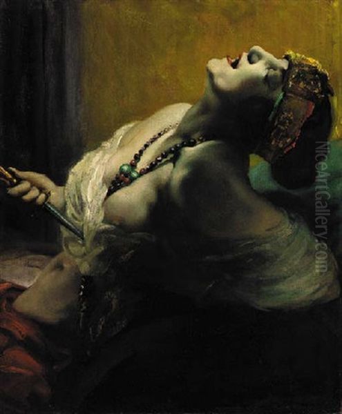 Salome Oil Painting by Arnulf De Bouche