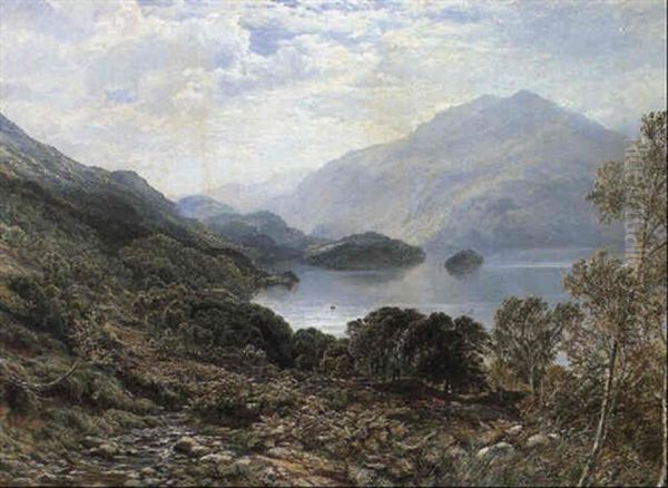 Loch Katrine, Perthshire Oil Painting by Samuel Bough