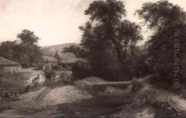 A View Near Killarney Oil Painting by Samuel Bough