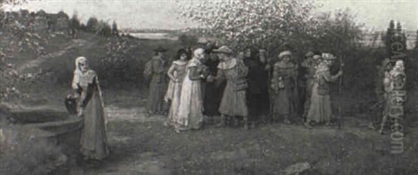 The Pilgrimage Oil Painting by George Henry Boughton