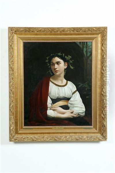 Potrait Of A Muse Oil Painting by William-Adolphe Bouguereau