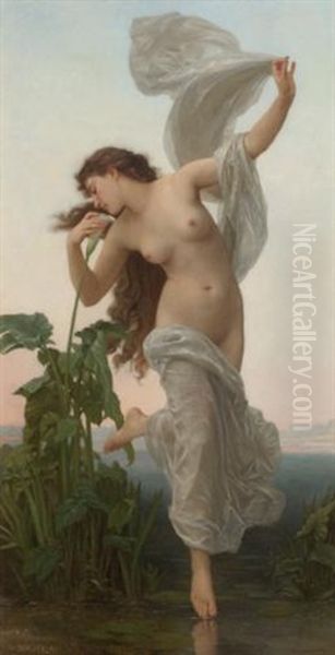 L'aurore (reduction) (collab. W/studio) Oil Painting by William-Adolphe Bouguereau