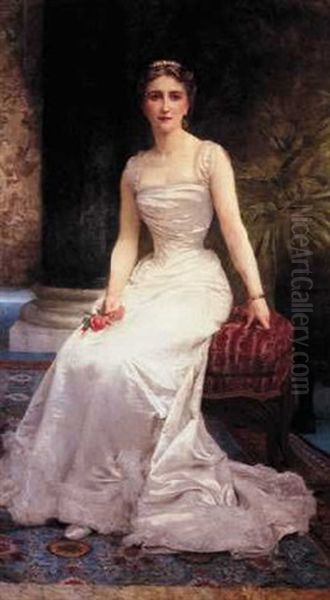 Portrait Of Madame Orly-roederer Oil Painting by William-Adolphe Bouguereau