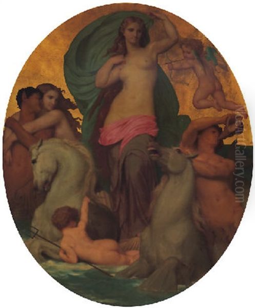 Le Triomphe De Venus Oil Painting by William-Adolphe Bouguereau