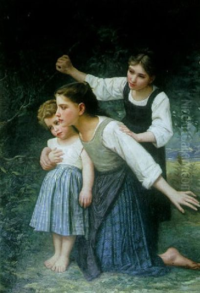 On The Lookout Oil Painting by William-Adolphe Bouguereau