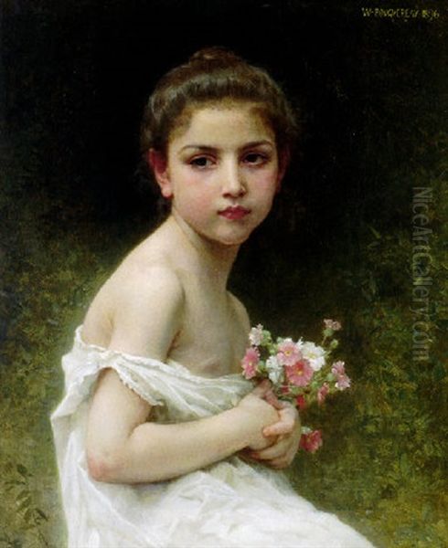 The Bouquet by William-Adolphe Bouguereau