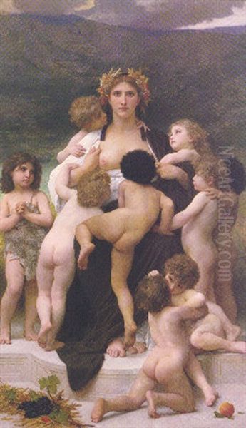 Alma Parens Oil Painting by William-Adolphe Bouguereau