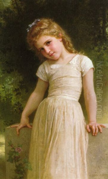 Espieglerie Oil Painting by William-Adolphe Bouguereau