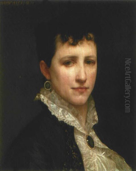 Portrait Of Elizabeth Jane Gardner Oil Painting by William-Adolphe Bouguereau