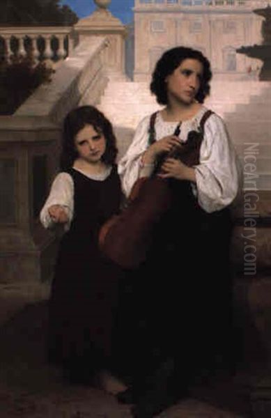 Loin Du Pays Oil Painting by William-Adolphe Bouguereau