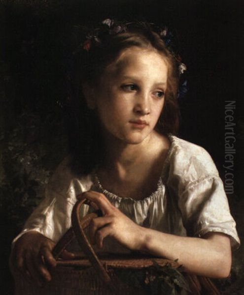 La Petite Ophelie by William-Adolphe Bouguereau