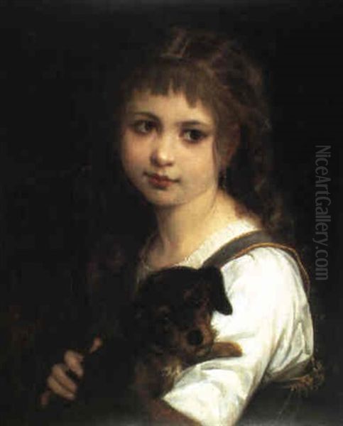 Younger Generations Oil Painting by William-Adolphe Bouguereau