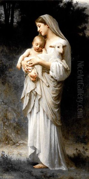 Innoncence Oil Painting by William-Adolphe Bouguereau