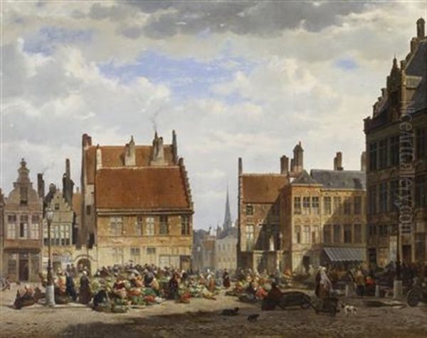 Gand Oil Painting by Francois Jean Louis Boulanger