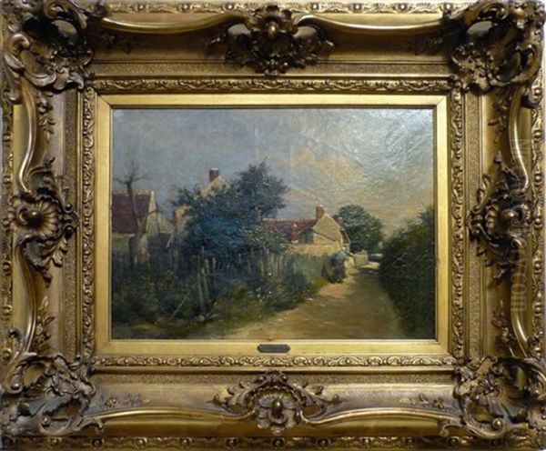 Filschemin De Village Oil Painting by Auguste Boulard Jr.