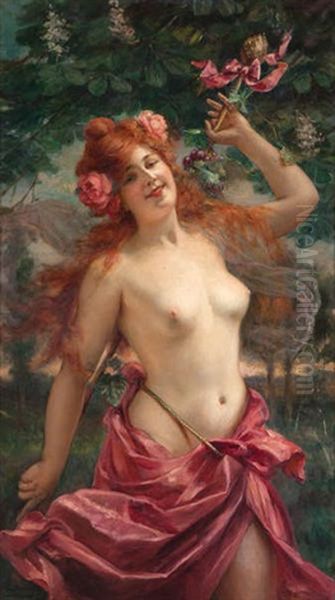 Bacchante by Paul Antoine de la Boulaye