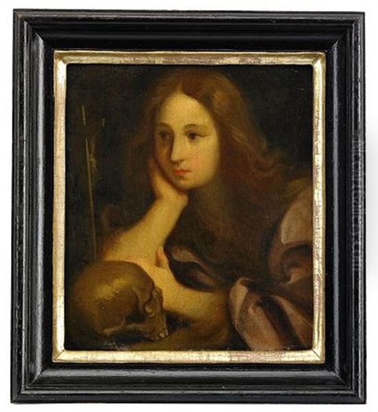 Den Botfardiga Maria Magdalena Oil Painting by Louis de Boulogne the Younger