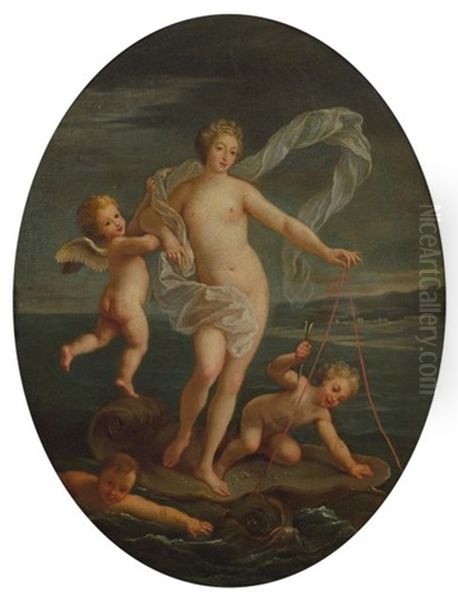 La Naissance De Venus Oil Painting by Bon De Boulogne