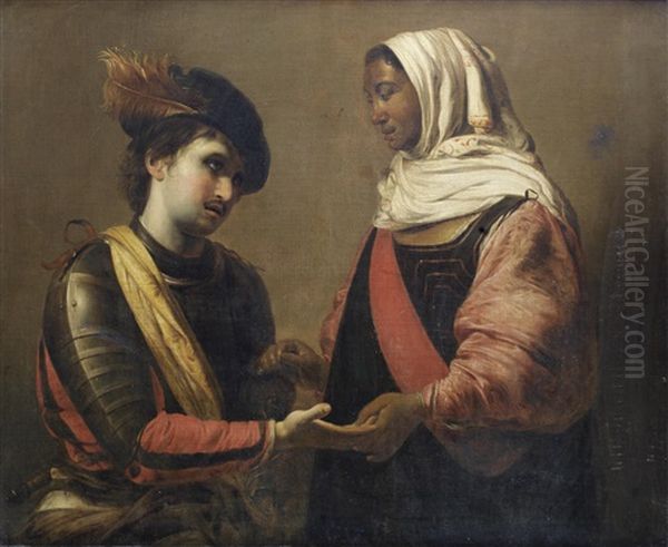 The Fortune Teller Oil Painting by Valentin De Boulogne