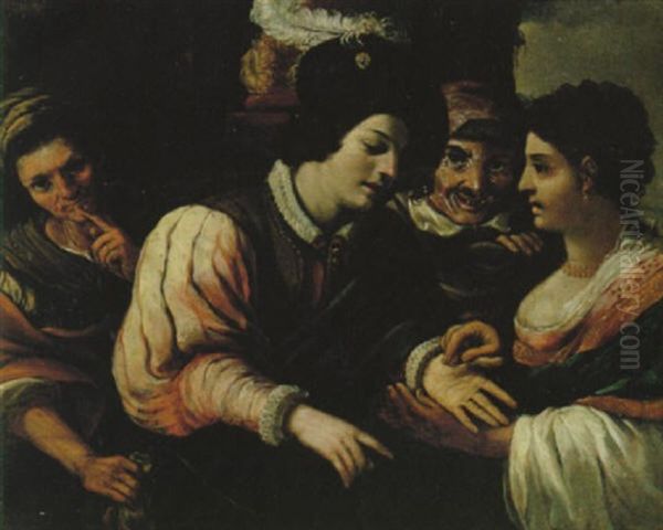 Spakvinnan by Valentin De Boulogne