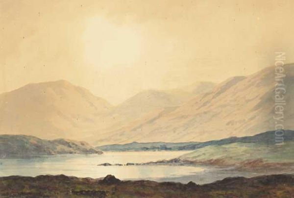 Connemara Landscape Oil Painting by Douglas Alexander