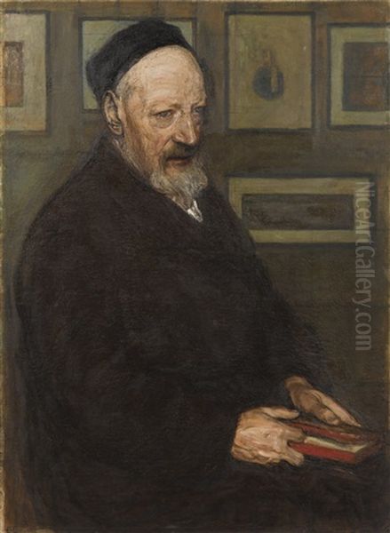 Le Grand-pere De L'artiste Oil Painting by Bernard Boutet De Monvel