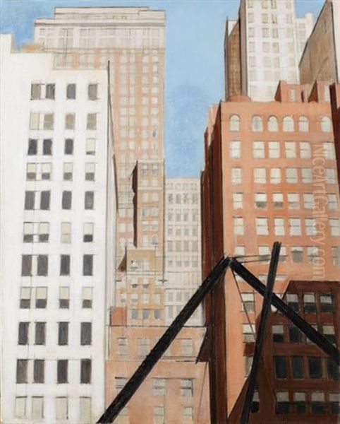 New-york Oil Painting by Bernard Boutet De Monvel