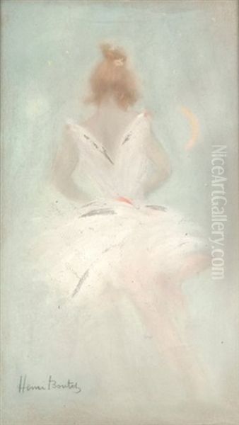 Danseuse De Dos Oil Painting by Henri Boutet