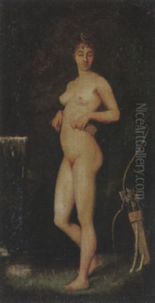 Mme. Merveilleuse Oil Painting by Charles Edouard Boutibonne