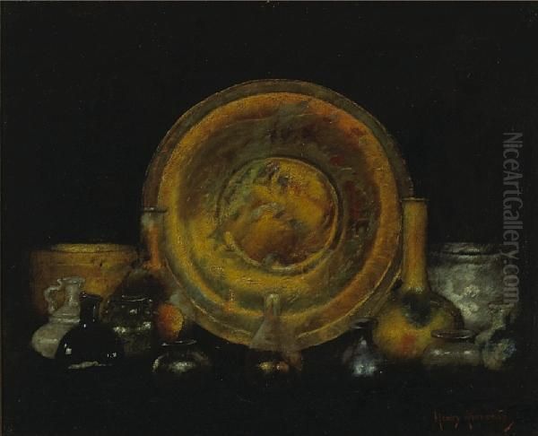 Cyprus Glass Oil Painting by Henry Alexander