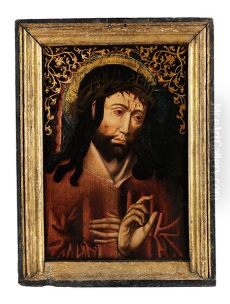 Ecce Homo - Andachtsbild Oil Painting by Dieric Bouts the Elder