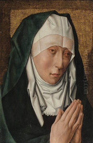 Vierge De Douleur Oil Painting by Dieric Bouts the Elder