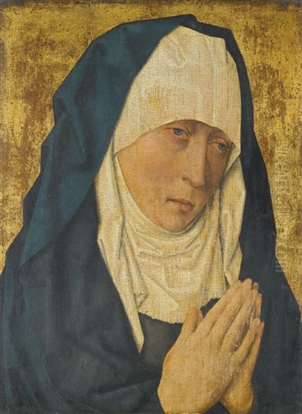 Mater Dolorosa Oil Painting by Dieric Bouts the Elder