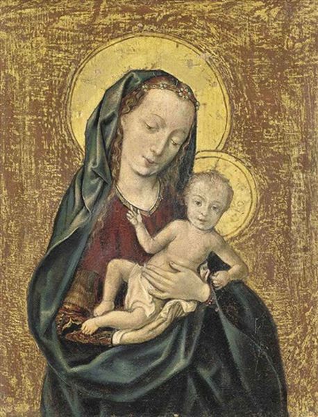 The Madonna And Child Oil Painting by Dieric Bouts the Elder