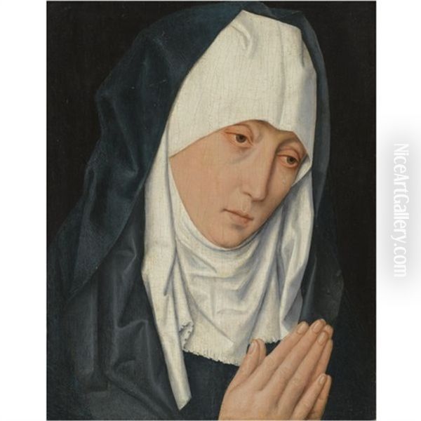 Mater Dolorosa Oil Painting by Dieric Bouts the Elder