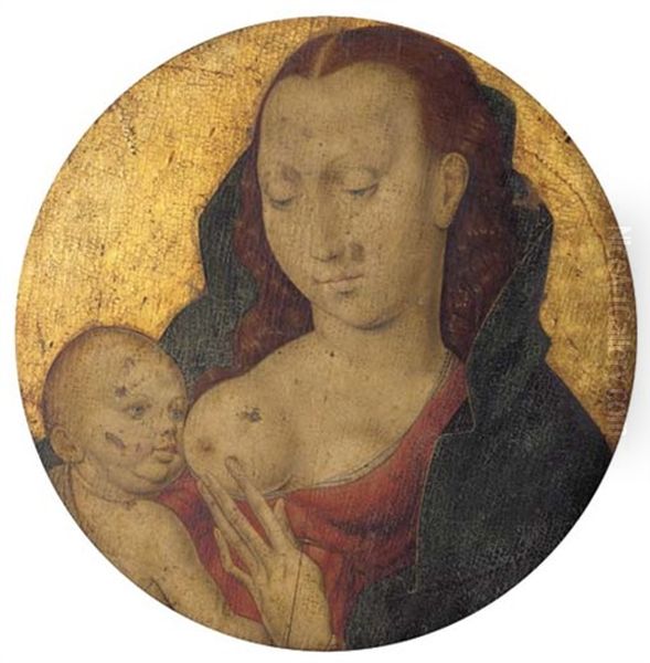 The Virgin And Child Oil Painting by Dieric Bouts the Elder