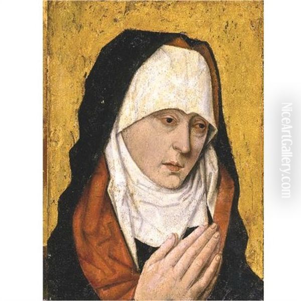 Mater Dolorosa Oil Painting by Dieric Bouts the Elder