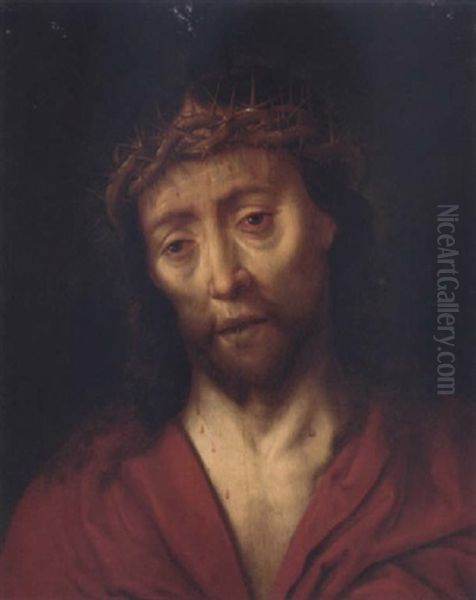 Ecce Homo Oil Painting by Dieric Bouts the Elder