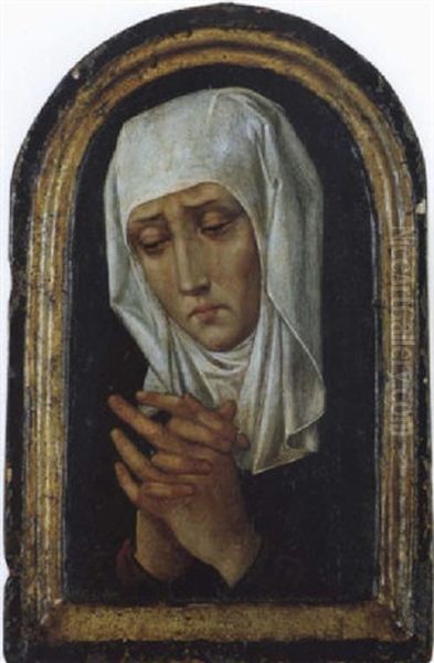 Mater Dolorosa Oil Painting by Dieric Bouts the Elder