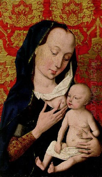 The Virgin And Child Oil Painting by Dieric Bouts the Elder