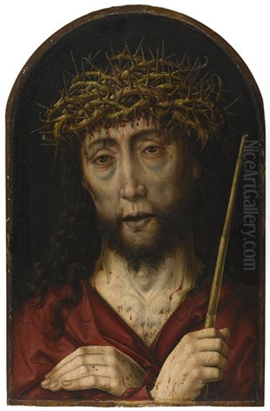 Ecce Homo Oil Painting by Aelbrecht Bouts