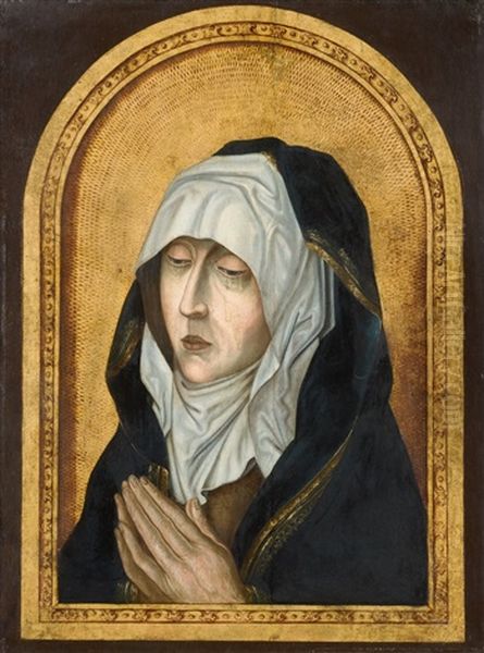 The Virgin Mourning Oil Painting by Aelbrecht Bouts