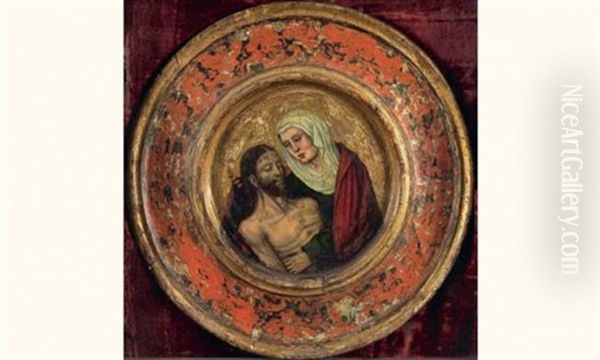 Pieta Oil Painting by Aelbrecht Bouts