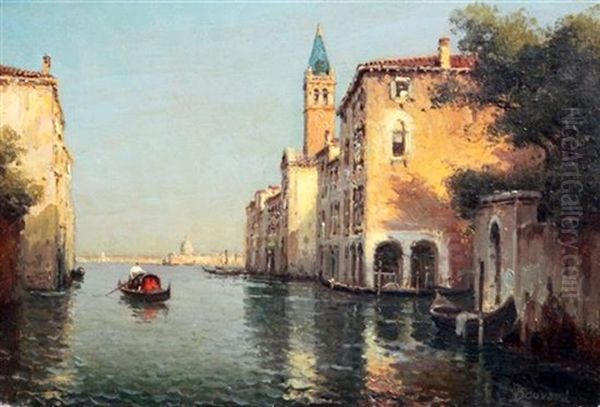 Evening Shadows, Venice Oil Painting by Joseph-Antoine Bouvard